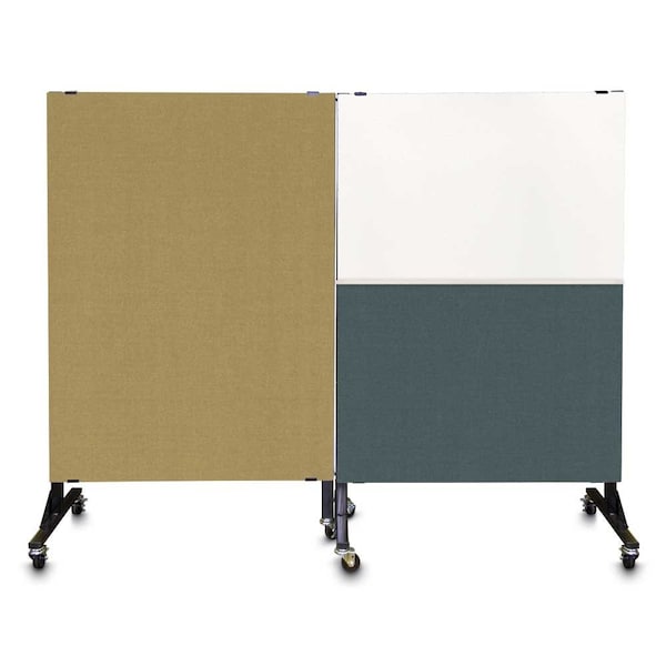 Sliding Door Indoor Enclosed Corkboard, 4